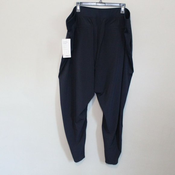 NWT Athleta Brooklyn Ankle Pants Navy Blue Women's Plus Size 26 H11522 - Picture 8 of 14